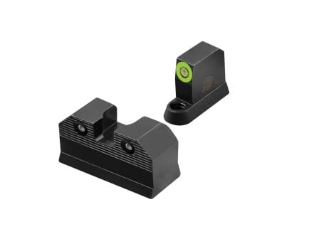 XS Sights R3D 2.0 Night Sight Set - Front/Rear Green/Green Sights for Enhanced Nighttime Visibility - CZ-R201S-6G