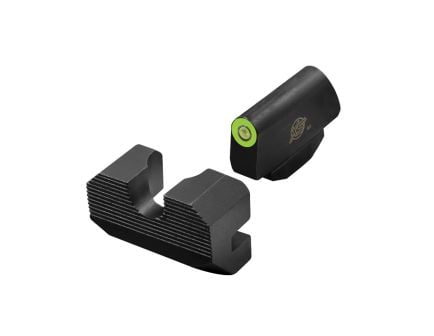XS Sights Minimalist Night Sight Set - Front/Rear Green/Green Illuminated Sights for Superior Target Acquisition - SW-M002S-4G