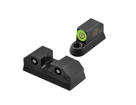 XS Sights R3D 2.0 Night Sight Set - Front/Rear Green/Green Sights for Reliable Low-Light Use - CZ-R202S-6G