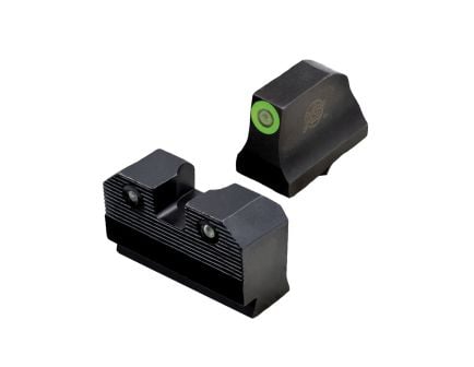 XS Sights R3D 2.0 Night Sight Set - Front/Rear Green/Green for Optimal Precision in Low Light - GL-R204P-6G
