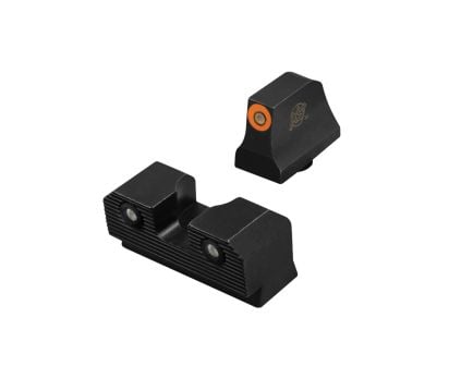 XS Sights R3D 2.0 Night Sight Set - Front/Rear Green/Green Illuminated for Tactical Advantage - GL-R206P-6N