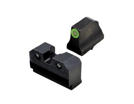 XS Sights R3D 2.0 Night Sight Set - Front/Rear Green/green for Precision and Clarity in Low Light - GL-R205P-6G