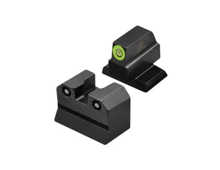 XS Sights R3D 2.0 Night Sight Set - Front/Rear Green/Green for Maximum Precision and Visibility - HK-R202P-6G