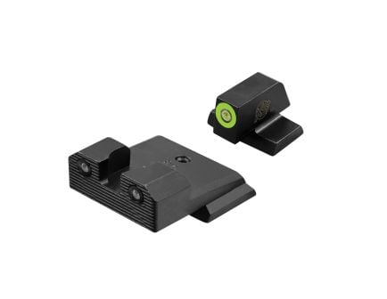 XS Sights R3D 2.0 Night Sight Set - Front/Rear Green/Green for Tactical Shooting Precision - SW-R204P-6G-2