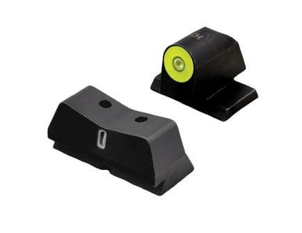 XS Sights DXT2 Big Dot Night Sight Set - Front/Rear Green/Green Illuminated Sights for Reliable Low-Light Performance - SW-0039S-5Y