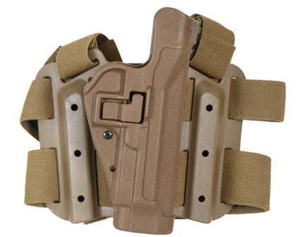 Blackhawk! Serpa Level 2 Tactical Holster RH Beretta 92/96, Coyote Tan - 430504CT-R