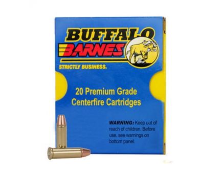 Buffalo Bore Standard Pressure 40 S&W 125 grain Barnes TAC-XP Lead-Free Low Flash Pistol and Handgun Ammo, 20/Box - 23D/20