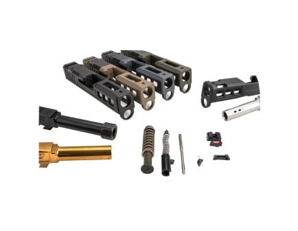 Zaffiri Precision ZPS.3 Complete Upper Fits Glock G43/G43X, Armor Black - Next-Level Performance - ZPS.3.43.BLK.CU