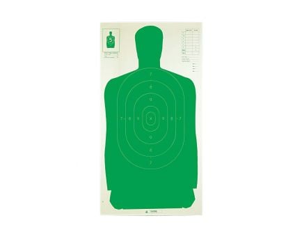 Champion B27FSA Green Silhouette Target, 100 Pack - 40732