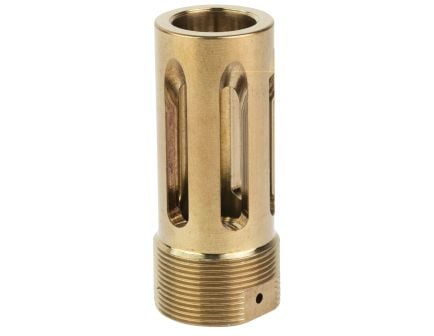 Otter Creek Arms OPS/AE Flash Hider 1/2-28, Gold - Premium Flash Hider - OCL-602