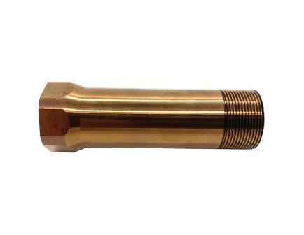 Otter Creek Arms OPS/AE OTB Adapter 1/2-28, Gold - Versatile Adapter for Suppressors and Accessories - OCL-901