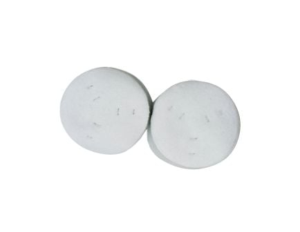 Otis .243 Caliber/12 Gauge/10 Gauge 3" Round Gun Cleaning Patch, White Pack of 1000