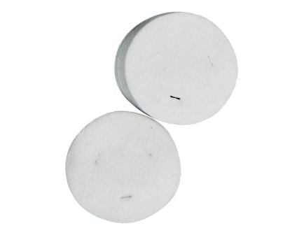 Otis .17 Cal/.223 Cal 2" Round Gun Cleaning Patch, White Pack of 1000
