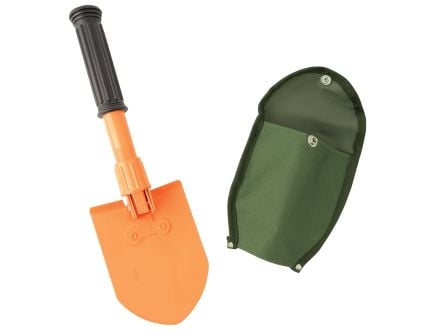 Rothco Orange Mini Pick Shovel With Cover