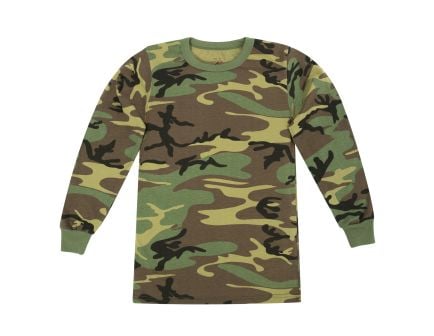 Rothco Kids Long Sleeve Camo T-Shirt