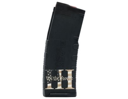 Black Rain Ordnance 30rds 5.56x45mm/.223 Remington Black Magazine - High-Capacity - BRO-MAG30-3PERCENT