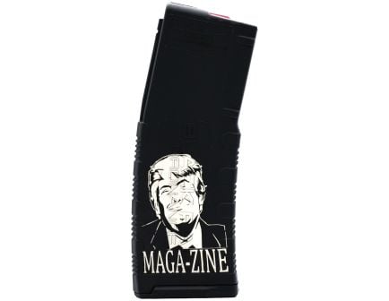 Black Rain Ordnance 30rds 5.56x45mm/.223 Remington Black Magazine - High-Performance - BRO-MAG30-TRUMP-MAGA-ZINE