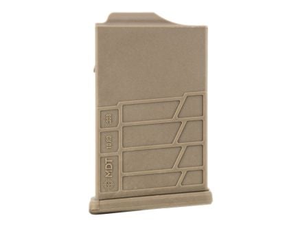 MDT 10rds .308 Win/6.5 Creedmoor Flat Dark Earth Magazine - Reliable - 104447-FDE
