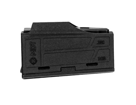 MDT 3rds .308 Win/6.5 Creedmoor/7.62x51mm Magazine - Black High-Performance - 105089-BLK