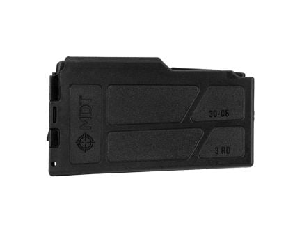 MDT 3rds .30-06 Springfield/.270 Winchester/.280 Ackley Improved Magazine - Black Versatile - 106255-BLK