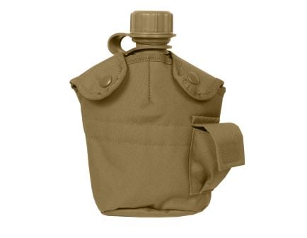 Rothco Gi Style Molle Canteen Cover - Coyote Brown