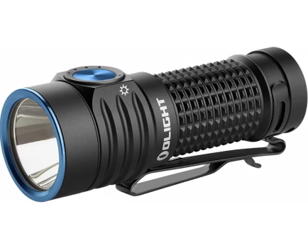 Olight Baton Turbo EDC Flashlight Black White Light LED 1000 Lumens