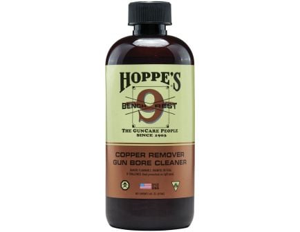 Hoppe's Bench Rest No. 9 Copper Gun Bore Cleaner, 1 Pint Bottle
