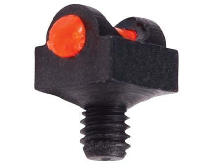 Marble Arms #3-56 Thread 3/32" Shank Shotgun Fiber Optic Sight Front, Orange