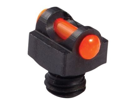 Marble Arms #6-48 Thread 3/32" Shank Shotgun Fiber Optic Sight Front, Orange