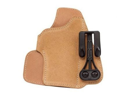 Blackhawk! Tuckable Right Hand Holster for Kel-Tech/Kahr/Ruger 380's, Tan Leather - 421605BN-R