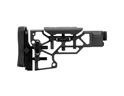 MDT SRS Short Standard Skeleton Rifle Stock Black - Compact Skeleton Stock for Tactical Rifles with Enhanced Durability and Control - 103440-BLK