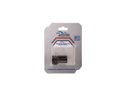 Anderson Manufacturing A2 Flash Hider 1/2-28, Black - Effective Flash Suppression - G2-K031-A000-0P