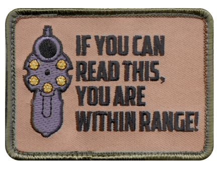 Rothco If You Can Read This Morale Patch - Packaging Bulk Packaging