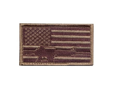 Rothco Subdued Flag Rifle Morale Patch