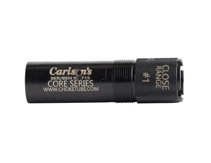 Carlson's Core Beretta/Benelli Mobil #1 Close Range Improved Cylinder 12 Gauge 0.71", Black - Enhanced Accuracy Choke Tube - 41003