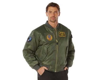 Rothco MA-1 Flight Jacket with Patches
