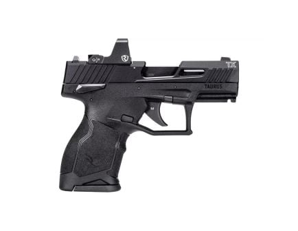 Taurus TX22 Compact Riton Optic .22LR 3.60" 10rds Pistol, Black - Compact and Optics-Ready - 1TX2213110RI