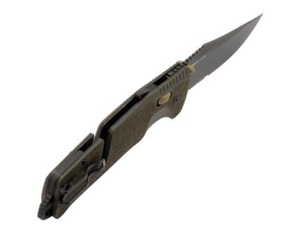 SOG Knives Trident AT Folding Knife Clip Point OD Green - for Precision - SOG-11-12-11-41