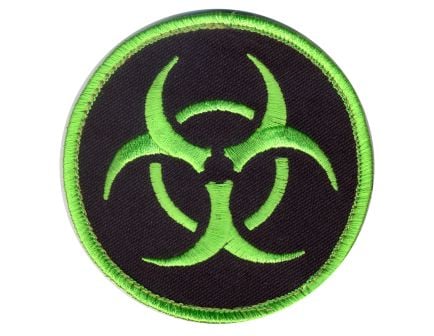 Rothco Biohazard Morale Patch