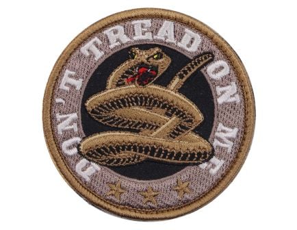 Rothco Dont Tread On Me Round Morale Patch - Packaging Bulk Packaging