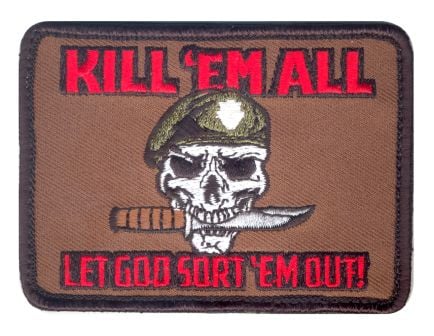 Rothco Kill Em All Let God Sort Em Out Morale Patch