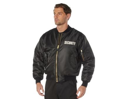 Rothco MA-1 Flight Jacket with Security Print