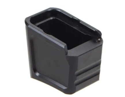 Tyrant Designs - GLOCK 19/23 +4/5 9MM/.40 Magazine Extension, Black - TD-G19MAGEX-BLK