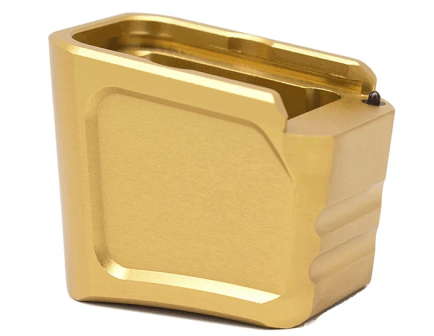 Tyrant Designs - GLOCK 19/23 +4/5 9MM/.40 Magazine Extension, Gold - TD-G19MAGEX-GLD