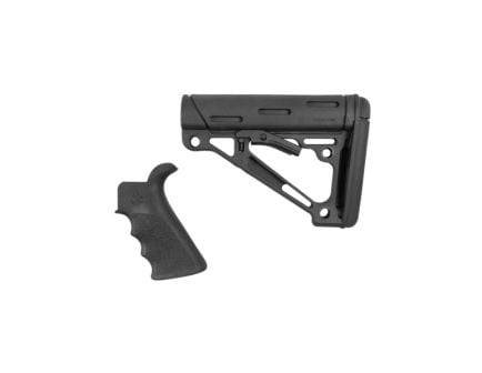 Hogue Beavertail Grip and Collapsible Buttstock, Black - Superior Comfort and Control - 15055