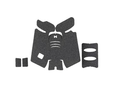 Hogue Wrapter Adhesive Grip Fits Glock Gen 3 G17/G17L/G18/G22/G24, Black - Precise, Non-Slip Fit - 17139