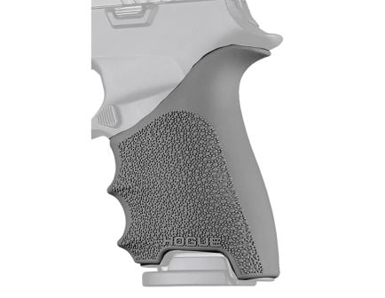 Hogue Handall Beavertail Grip Sleeve Fits Sig Sauer P320 Compact, Slate Gray - Enhanced Comfort - 17612