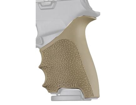 Hogue Handall Beavertail Grip Sleeve Fits Sig Sauer P320 Compact, Flat Dark Earth - High-Performance Grip - 17613