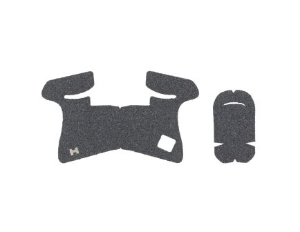 Hogue Wrapter Adhesive Grip Fits Glock G42/G43, Black - Custom, Non-Slip Fit - 18259