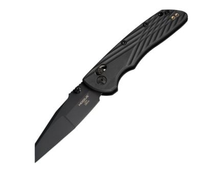 Hogue Deka Folding Knife, Modified Wharncliffe, Black - Versatile Blade, Sleek Handle, Secure Lock, Ideal for EDC and Tactical Use - 24366